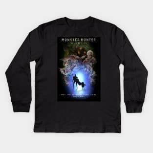 Monster Hunter World Kids Long Sleeve T-Shirt